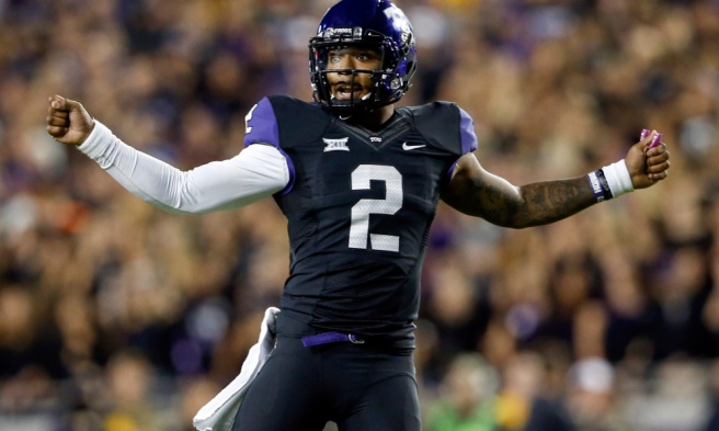 Trevone Boykin has thrown his way into the Heisman discussion. Mandatory Credit: Kevin Jairaj-USA TODAY Sports 